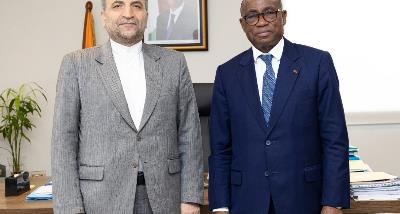 Rencontre de LAmbassadeur de la Rpublique islamique d’Iran avec le Ministre de lEducation